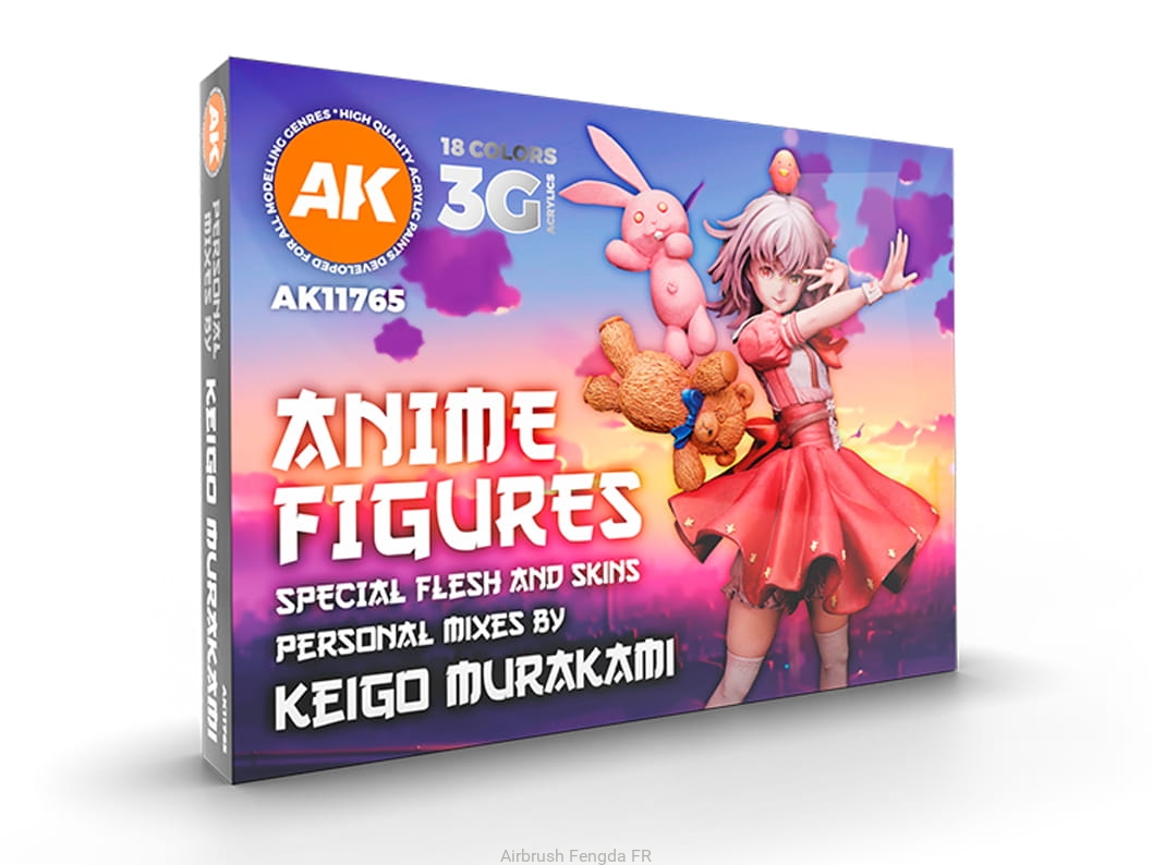 Conjunto Tintas Acrílicas SIGNATURE SET KEIGO MURAKAMI - AK Interactiv - Sua loja de pintura
