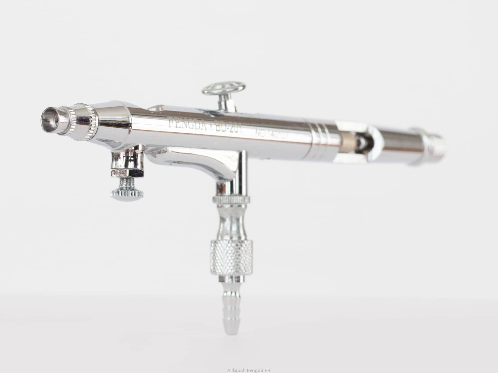 Tuyau Aérographe Fengda BD-30 3m - Raccords 1/8" - Déconnecteur Rapide - Pour Compresseur Et Pistolet Aérographe
