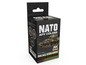 Set De Peinture AK Interactive IDF AFV Colors – Pour Maquettes Militaires, Neuf, Référence RCS133