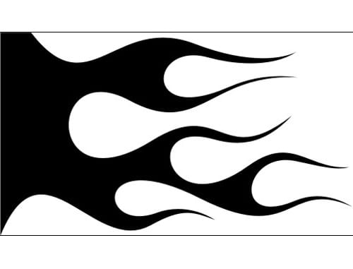 Pochoir Aérographe Artool Flame-O-Rama 2 Fire Balz Par Craig Fraser - Modèle Précision Pour Effets Feu Et Graphisme