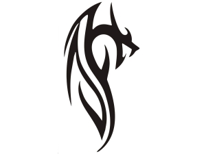 Pochoir de tatouage Aérographe V075