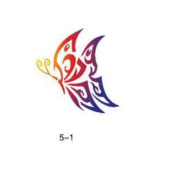 Pochoir pour tatouage brillant Fengda 05-01