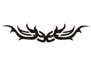 Pochoir de tatouage Aérographe V084