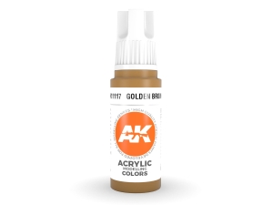 AK Acrylics 3Gen AK11117 Golden Brown (17ml)