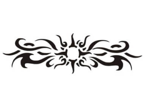 Pochoir de tatouage Aérographe V092