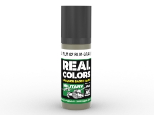 AK REAL COLORS RC933 RLM 02 RLM-GRAU (1941) (17ml) (old RC266)