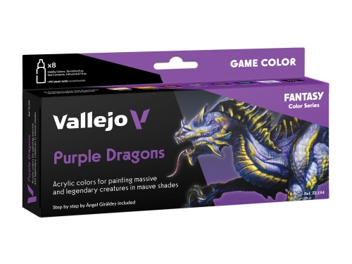 Vallejo Game Color Set 72195 Aztec Dragons (8x18ml
