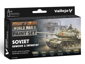 Vallejo Model Color WWII 70202 Soviet Armour & Infantry (6)