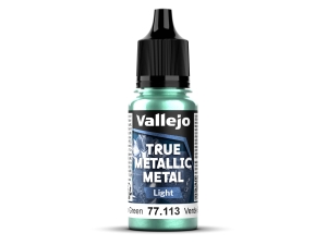 Vallejo True Metallic Metal 77113 (Light) Beetle Green (18ml)