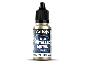 Vallejo True Metallic Metal 77119 (Light) Aged Metal (18ml)