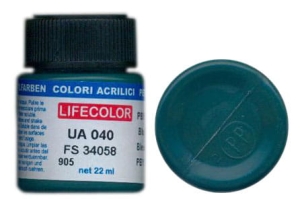 Peinture LifeColor UA040 mimetic PBY blue