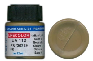 Peinture LifeColor UA112 mimetic light sand 4