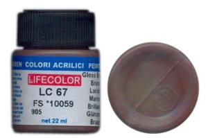 Peinture LifeColor LC67 basic gloss brown