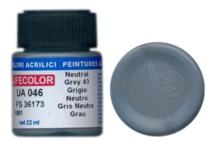 Peinture LifeColor UA046 mimetic neutral grey 43