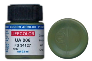 Peinture LifeColor UA006 mimetic green