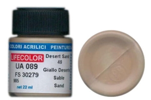 Peinture LifeColor UA089 mimetic desert sand 49
