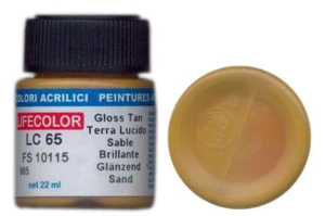 Peinture LifeColor LC65 basic gloss tan