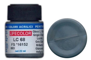Peinture LifeColor LC68 basic gloss light grey