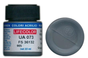 Peinture LifeColor UA073 mimetic grey rim 75