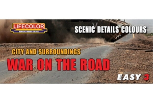 Série de peintures camouflages LifeColor MS09 WAR ON THE ROAD