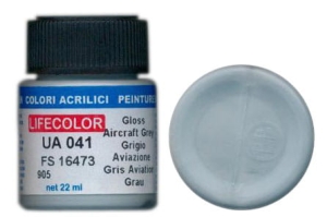Peinture LifeColor UA041 mimetic glosss aircraft grey