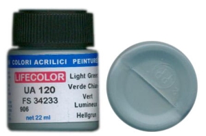 Peinture LifeColor UA120 mimetic light green