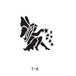 Pochoir pour tatouage brillant Fengda 07-06