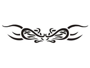 Pochoir de tatouage Aérographe V086