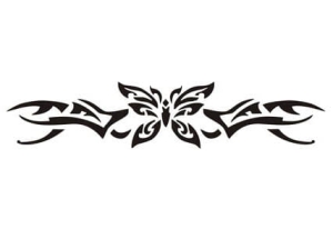 Pochoir de tatouage Aérographe V085