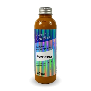 Stardust Airbrush Color GRAPHIC OXIDE YELLOW (Semi Transparent) 125ml