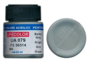 Peinture LifeColor UA079 mimetic barley grey