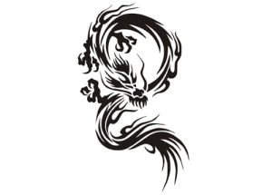 Pochoir de tatouage Aérographe V154