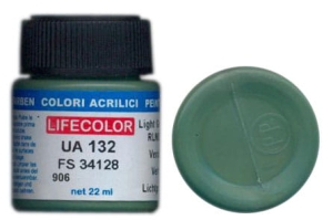Peinture LifeColor UA132 mimetic light green rim 83