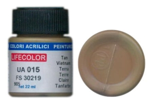 Peinture LifeColor UA015 mimetic tan