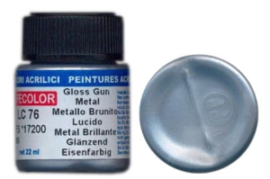 Peinture LifeColor LC76 basic gloss gun metal