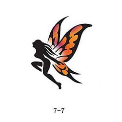 Pochoir pour tatouage brillant Fengda 07-07