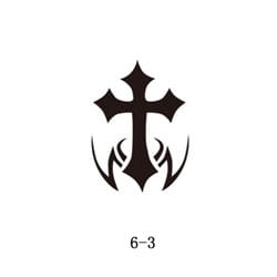 Pochoir pour tatouage brillant Fengda 06-03