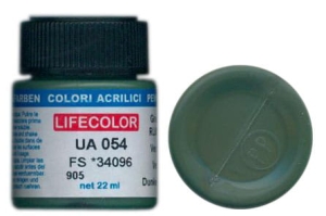 Peinture LifeColor UA054 mimetic green rim 82