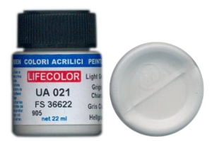 Peinture LifeColor UA021 mimetic light grey
