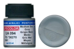 Peinture LifeColor UA094 mimetic medium sea grey