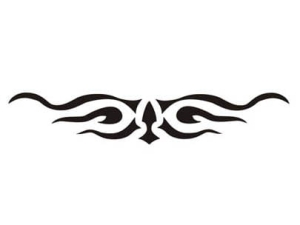 Pochoir de tatouage Aérographe V088